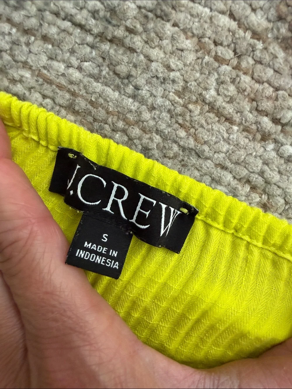 J. Crew Neon Yellow Tiered Spaghetti-Strap Maxi Dress